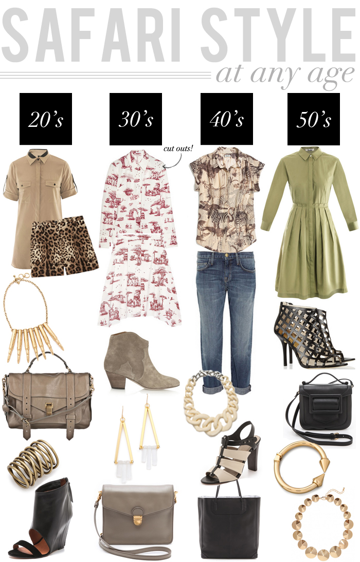 Safari Style - At Any Age | The Style Scribe Safari Style - At Any Age | The Style Scribe