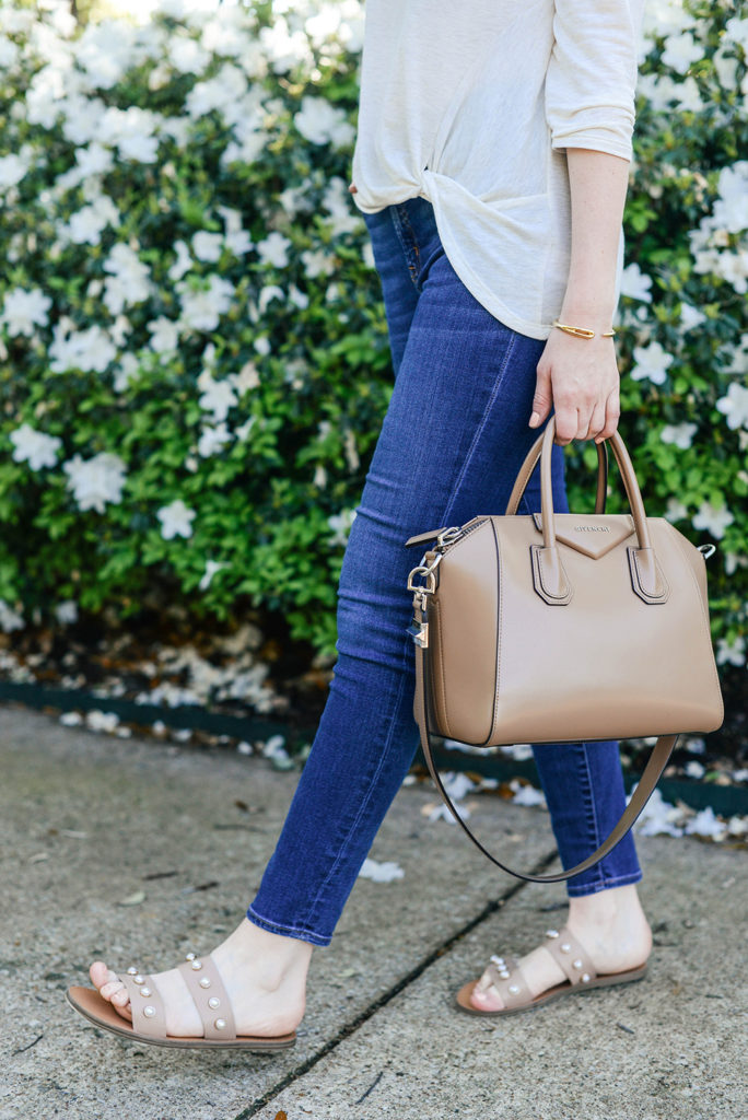 Steve Madden Jole Pearl Embellished Sandals | The Style Scribe