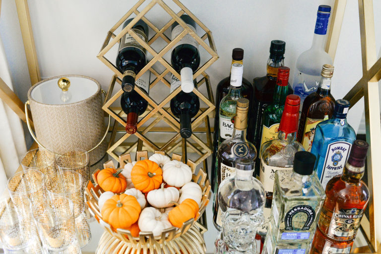 stocking the bar with mintwood home The Style Scribe