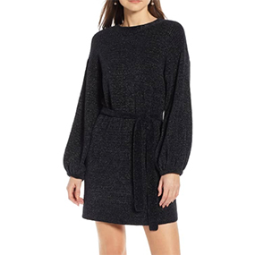 something navy sweater dress