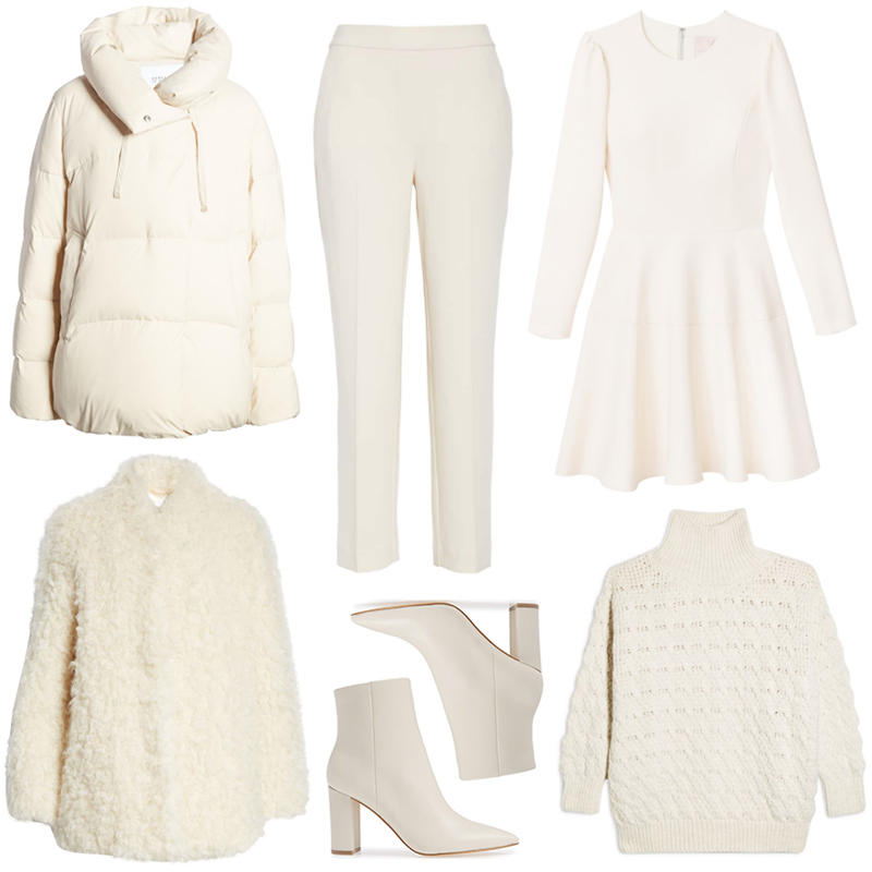 WINTER WHITE PICKS FROM NORDSTROM