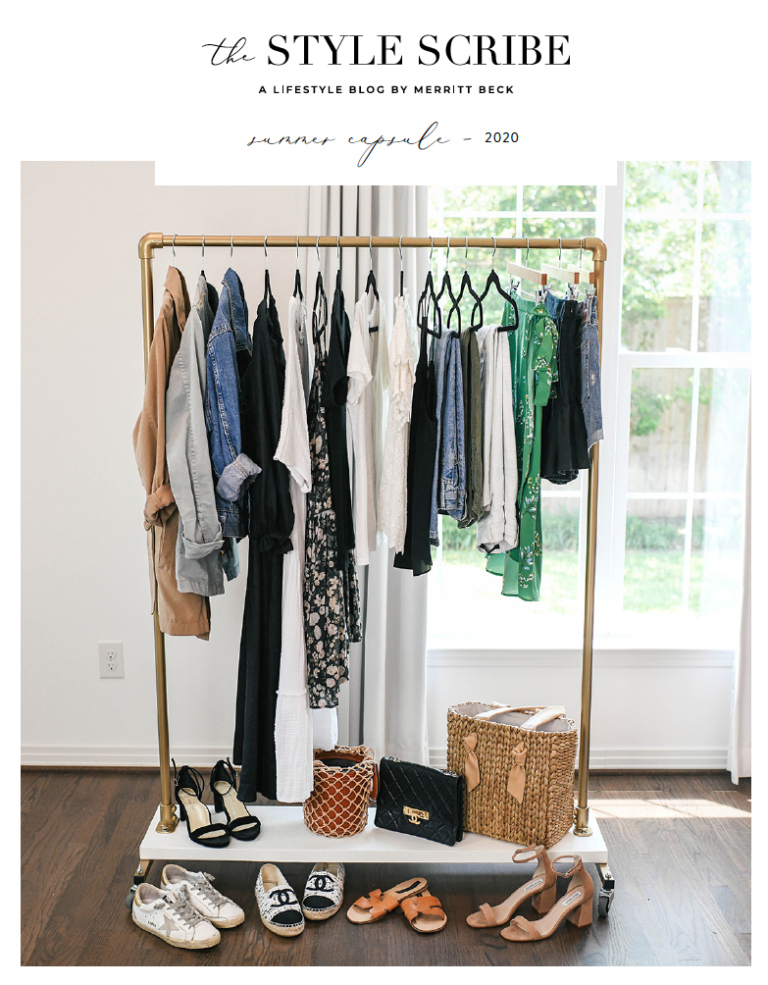 SUMMER 2020 CAPSULE WARDROBE The Style Scribe