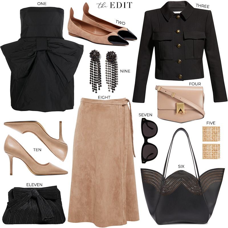 THE EDIT // ALAIA LE COUER SUEDE BALLET FLATS