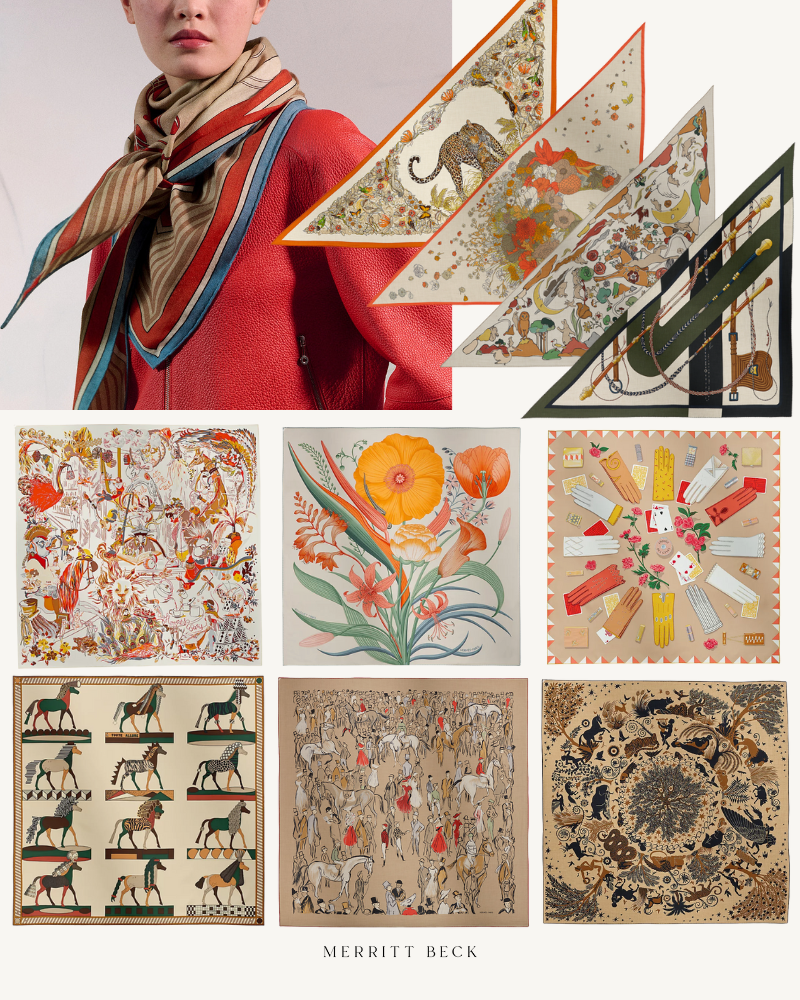 THE BEST HERMES SCARVES AND SHAWLS // FALL 2025