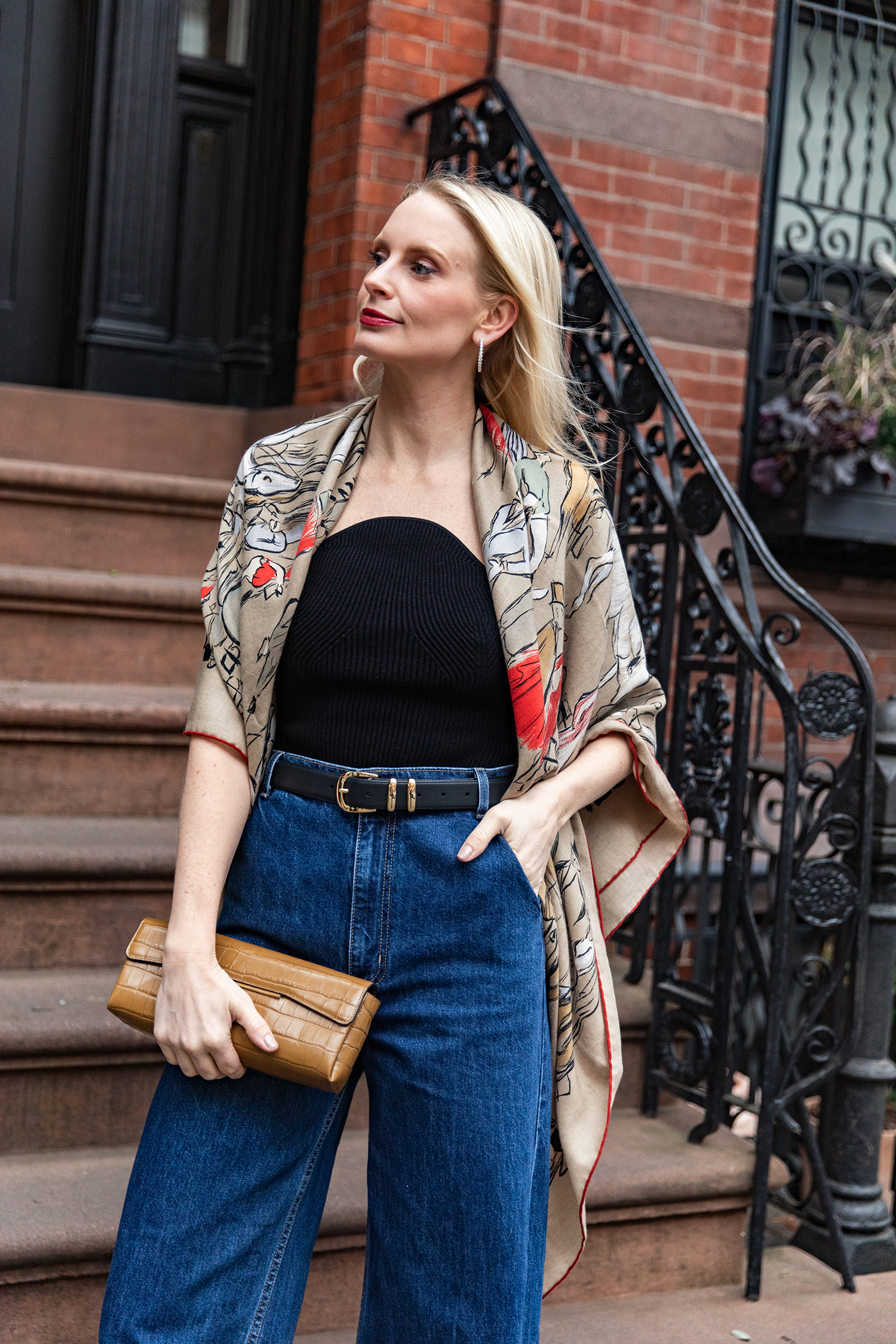 HERMES PADDOCK CASHMERE SHAWL JEAN LUIS CLERC