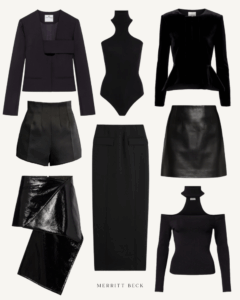 INTERESTING BLACK SEPARATES BY MERRITT BECK