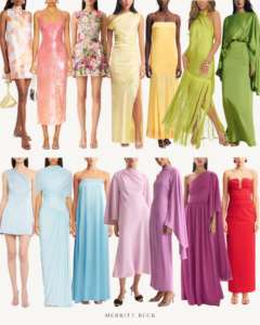 2026 SPRING AND SUMMER WEDDING GUEST DRESSES UNDER $500 // BY MERRITT BECK