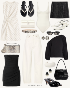 CHIC CREAM & BLACK STYLES FOR SUMMER