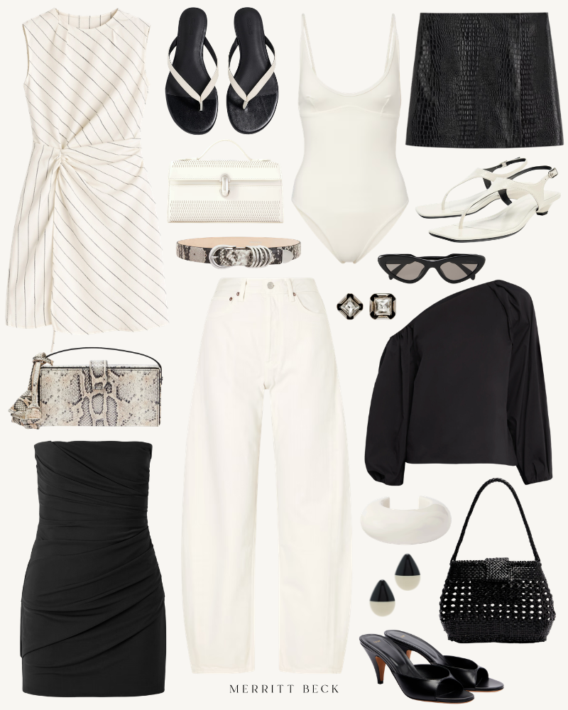 CHIC CREAM & BLACK STYLES FOR SUMMER