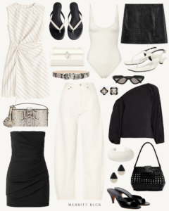 CHIC CREAM & BLACK STYLES FOR SUMMER