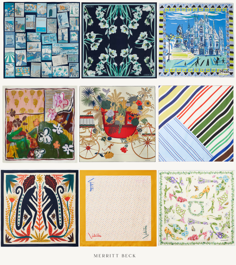 THE BEST SILK SCARVES FOR SUMMER