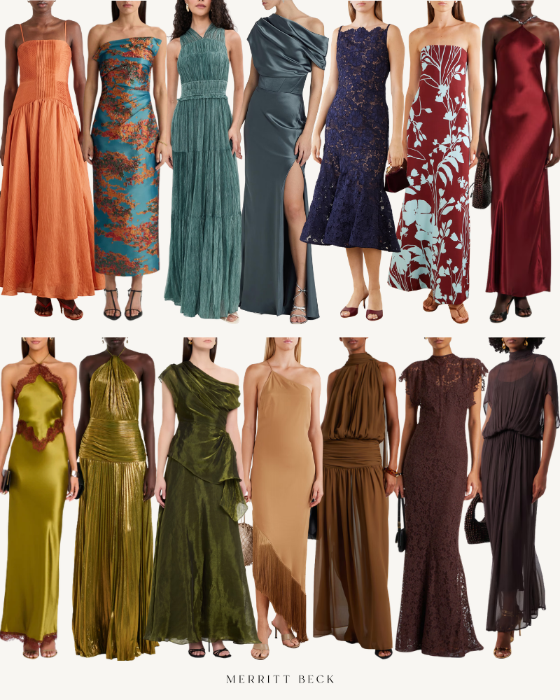 BEST FALL WEDDING GUEST DRESSES 2026