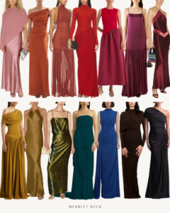 THE BEST FALL WEDDING GUEST DRESSES OF THE SEASON