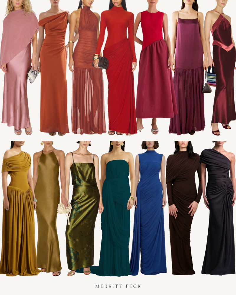 THE BEST FALL WEDDING GUEST DRESSES OF THE SEASON