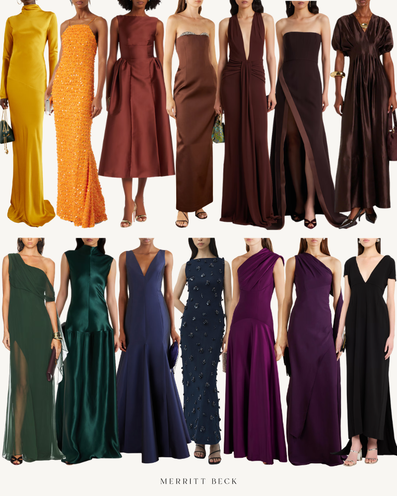 THE BEST DESIGNER WEDDING GUEST DRESSES FOR FALL 2026