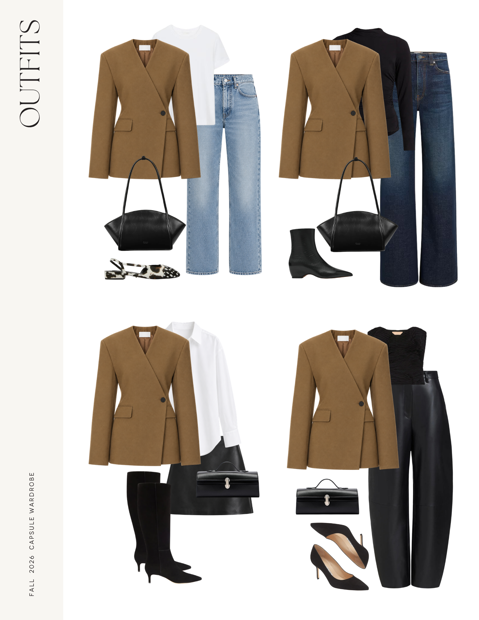 FALL 2026 CAPSULE WARDROBE OUTFIT IDEAS | MERRITT BECK